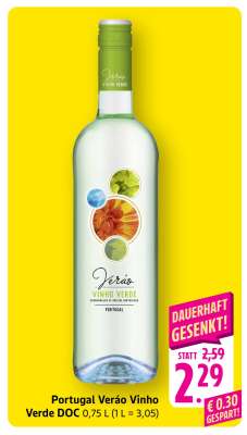 Portugal Verão Vinho Verde DOC