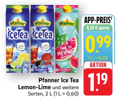 Pfanner Ice Tea Lemon-Lime