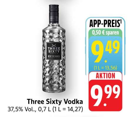 Three Sixty Vodka*