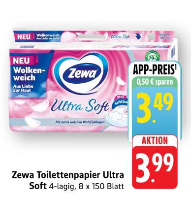 Zewa Toilettenpapier Ultra Soft