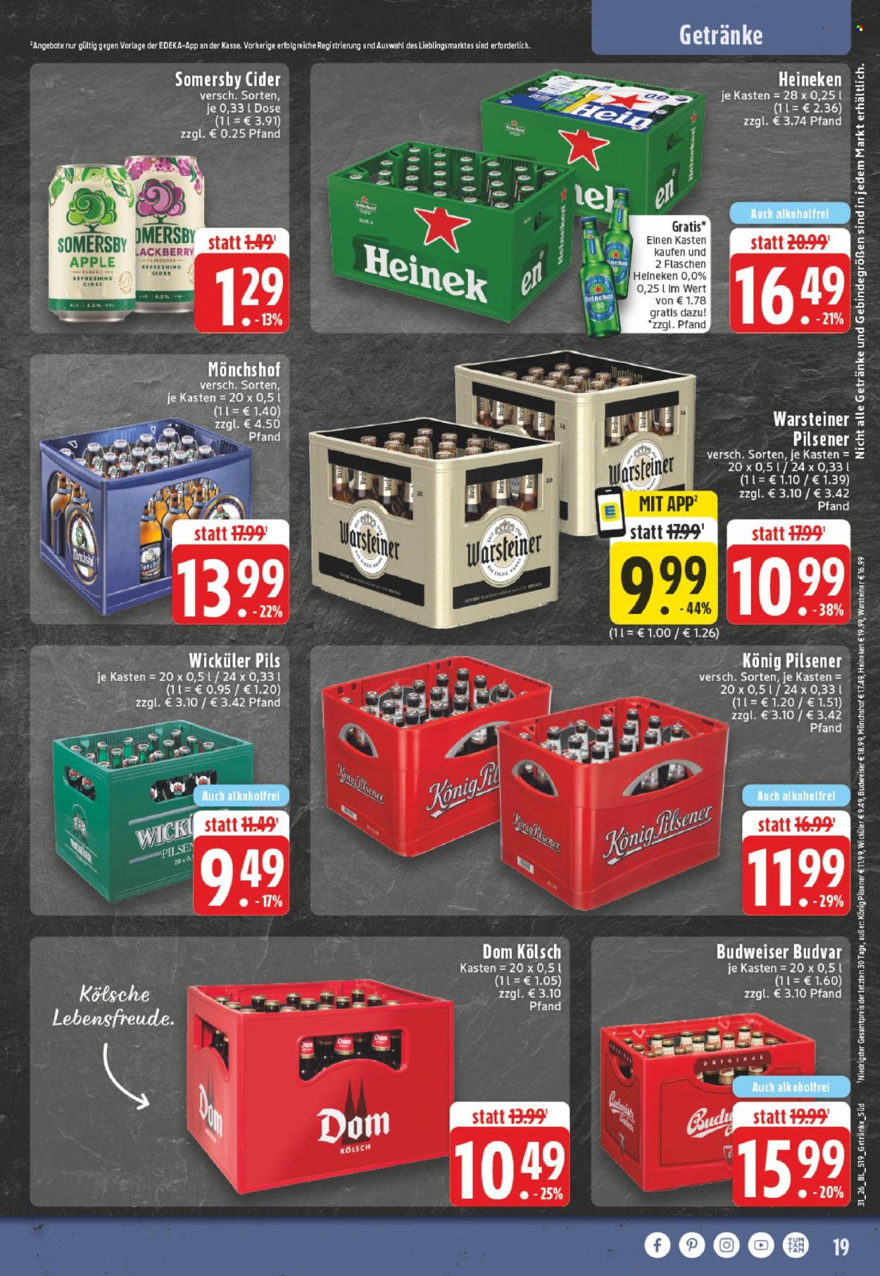 Leták Edeka - 27.7.2026 - 1.8.2026. Strana 19