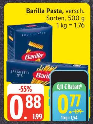 Barilla Pasta*