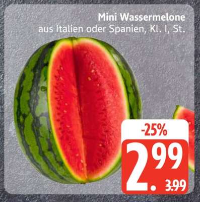 Mini- Wassermelone