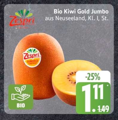 Bio Kiwi gold Jumbo