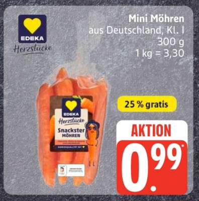 Mini Möhren