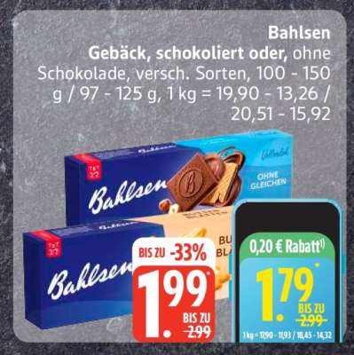 Bahlsen Gebäck