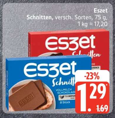 Eszet Schnitten