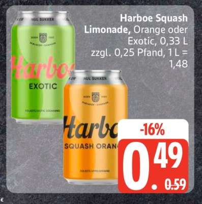 Harboe Squash Limonade