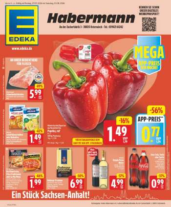 Leták Edeka - 27.7.2026 - 1.8.2026.