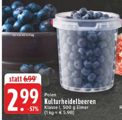 Kulturheidelbeeren