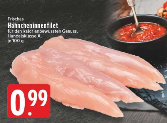 Frisches Hähncheninnenfilet