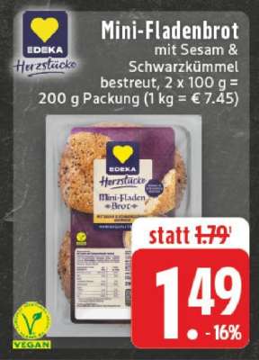 Mini-Fladenbrot