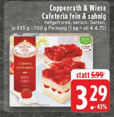 COPPENRATH & WIESE Cafeteria fein & sahnig