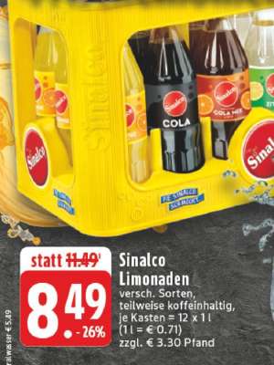 Sinalco Limonaden
