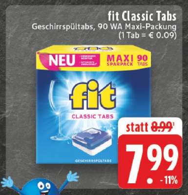 fit Classic Tabs