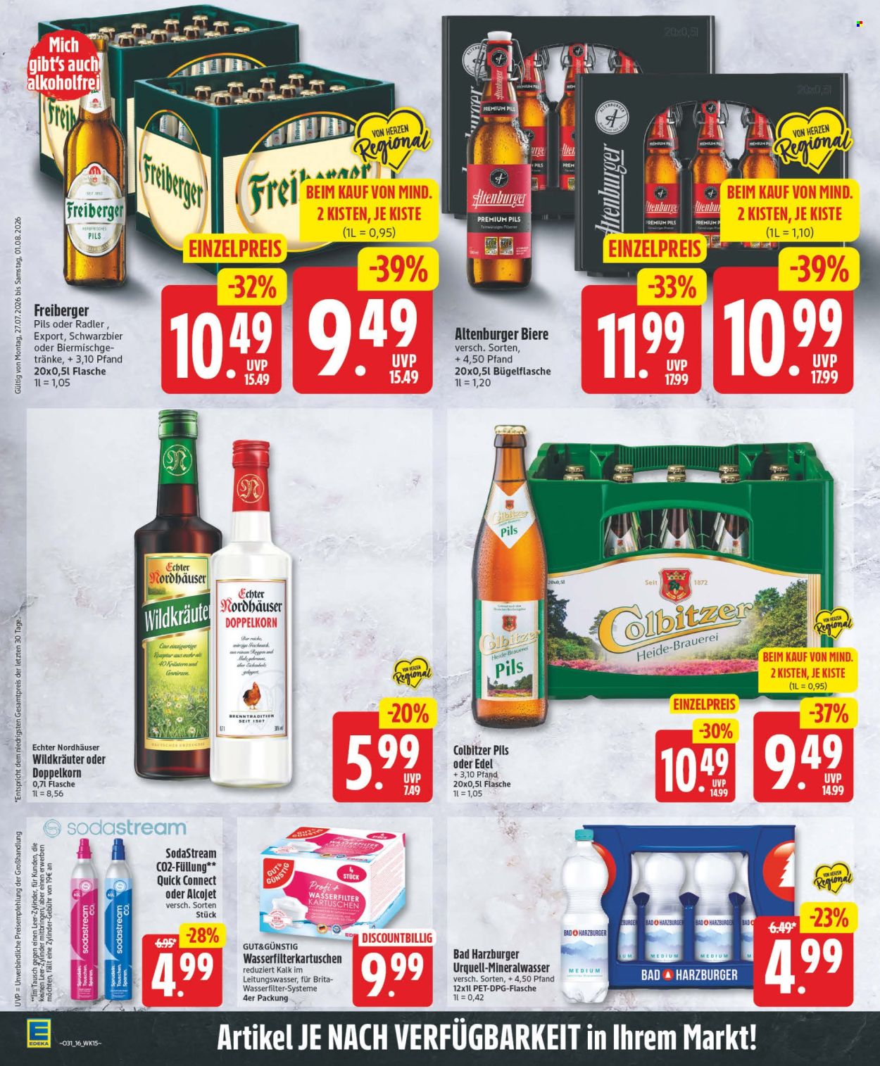 Leták Edeka - 27.7.2026 - 1.8.2026. Strana 16