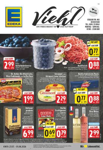 Leták Edeka - 27.7.2026 - 1.8.2026.
