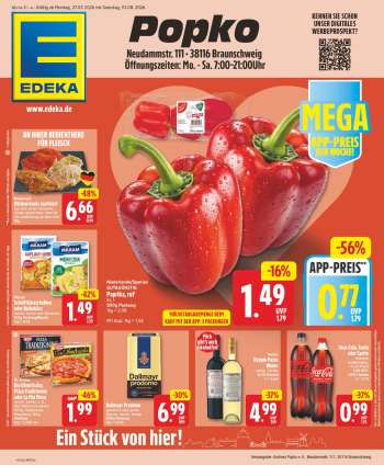 Leták Edeka - 27.7.2026 - 1.8.2026.