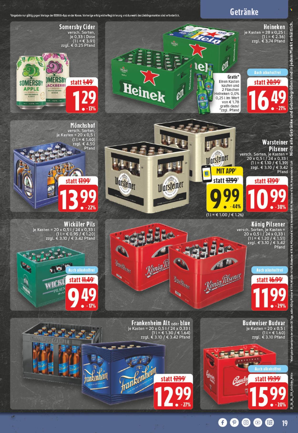 Leták Edeka - 27.7.2026 - 1.8.2026. Strana 19