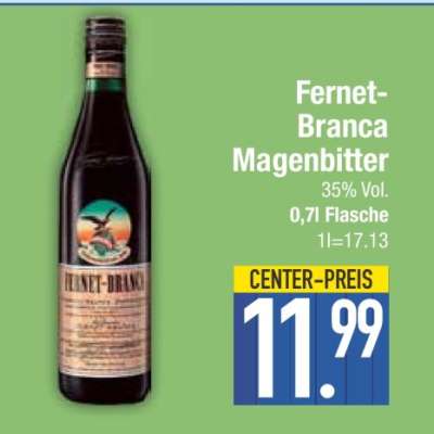 Fernet- Branca Magenbitter
