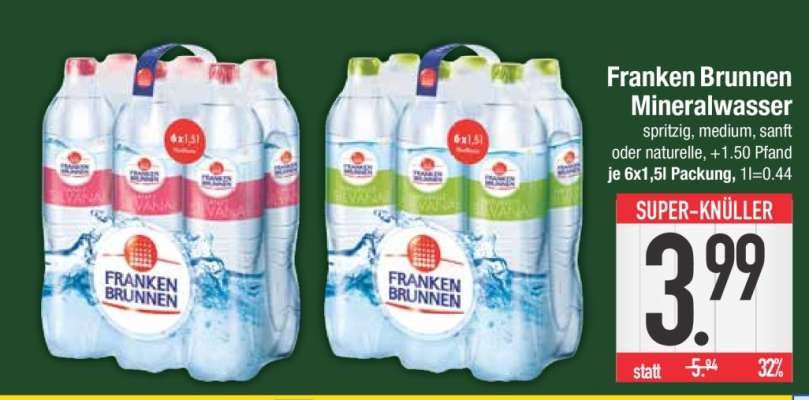 Franken Brunnen Mineralwasser
