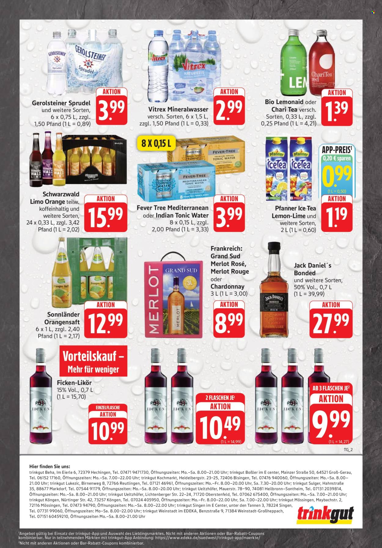 Edeka Getränkemarkt Prospekte  - 27.07.2026 - 1.08.2026. Seite 2