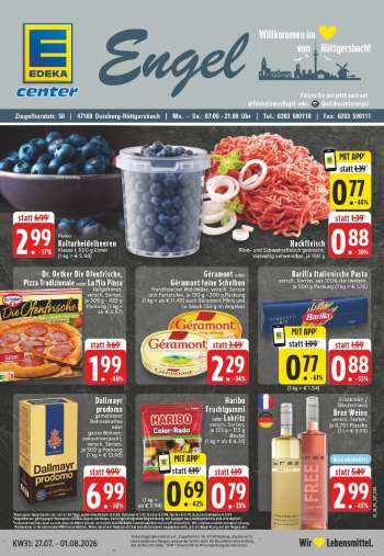 Prospekte E center - 27.07.2026 - 1.08.2026.