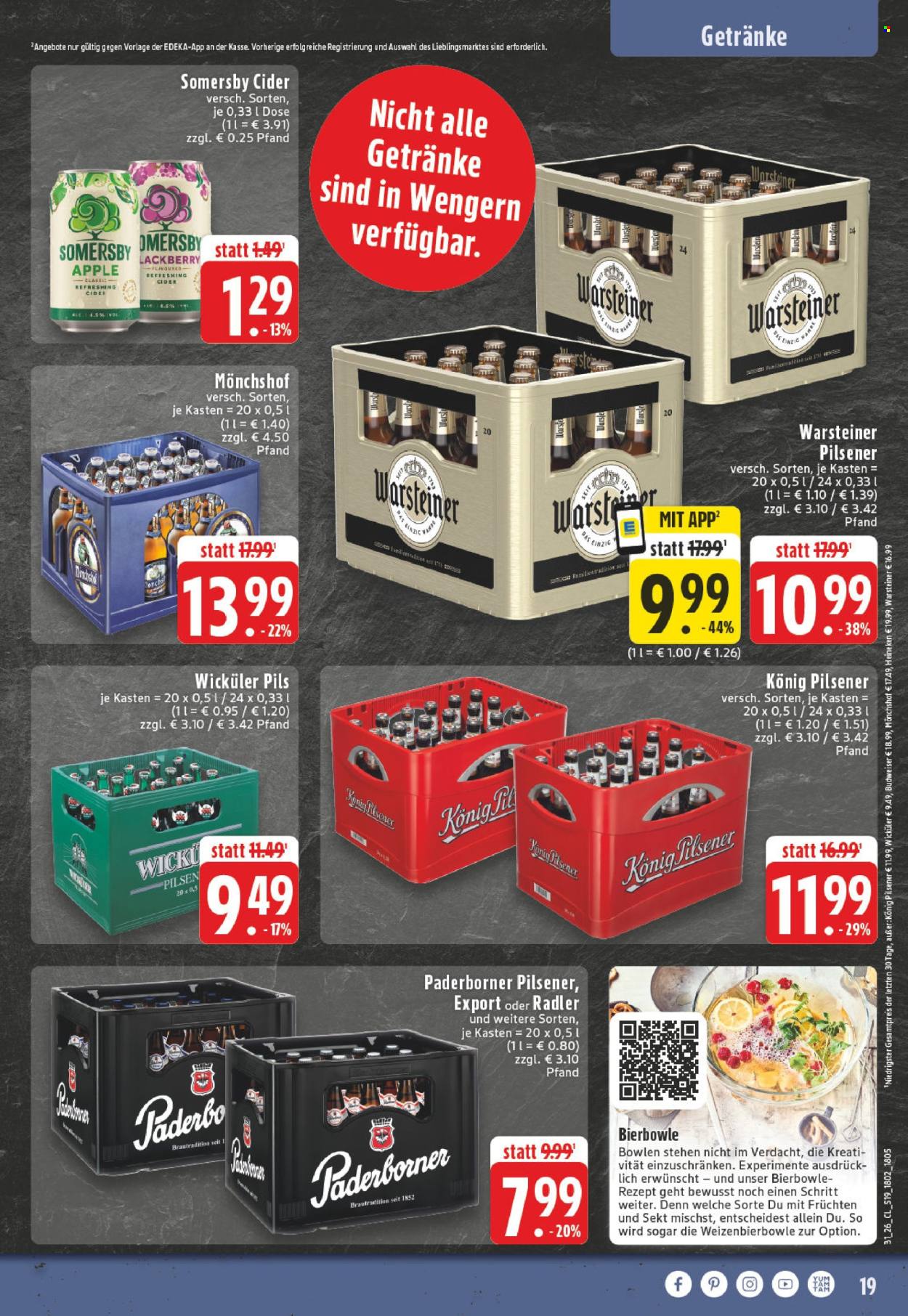 Leták Edeka - 27.7.2026 - 1.8.2026. Strana 19