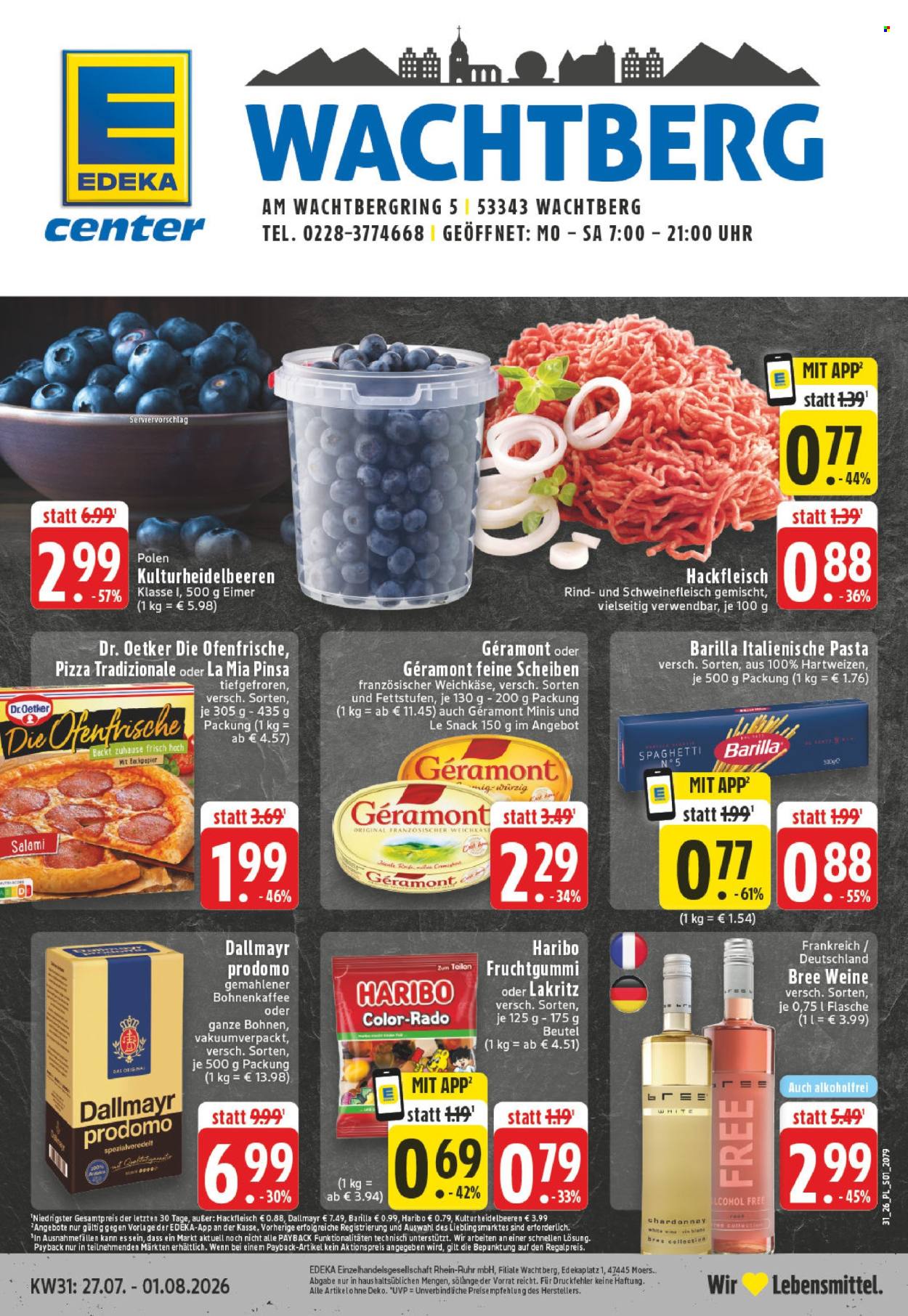 Leták E center - 27.7.2026 - 1.8.2026. Strana 1