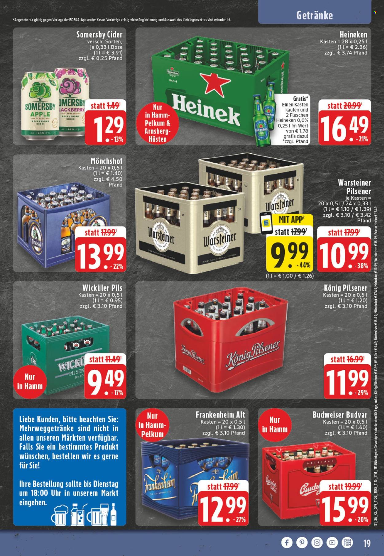 Leták Edeka - 27.7.2026 - 1.8.2026. Strana 19