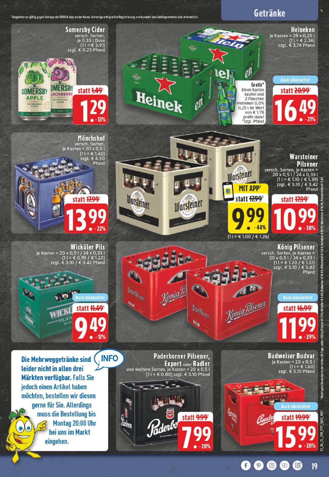 Leták Edeka - 27.7.2026 - 1.8.2026. Strana 19