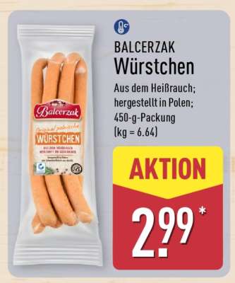 BALCERZAK Würstchen