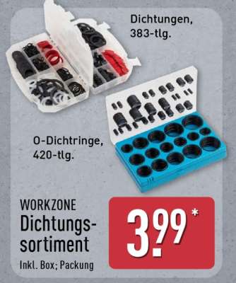 WORKZONE Dichtungssortiment
