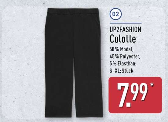 UP2FASHION Culotte