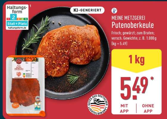 MEINE METZGEREI Putenoberkeule