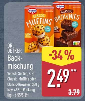 Dr. Oetker Backmischung*