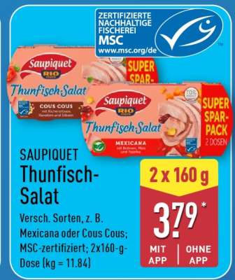 SAUPIQUET Thunfisch-Salat