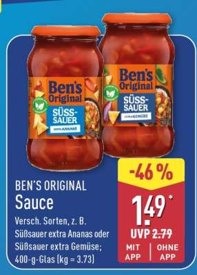 Ben’s Original Sauce