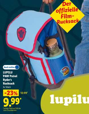 LUPILU PAW Patrol Ryder’s Rucksack