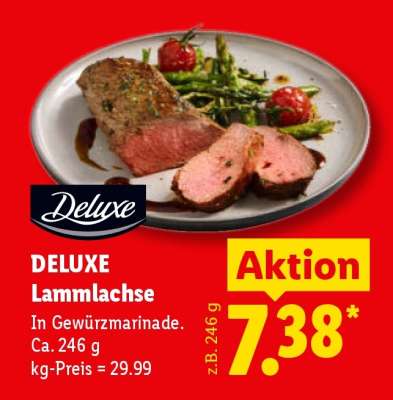 Deluxe Lammlachse