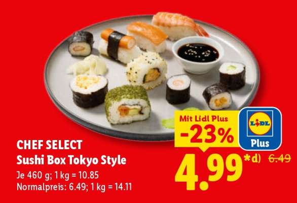 Sushi Box Tokyo Style