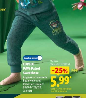 LUPILU PAW Patrol Sweathose