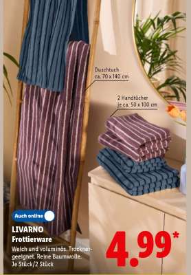 Livarno Frottierware