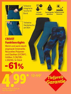 CRIVIT Funktionstights
