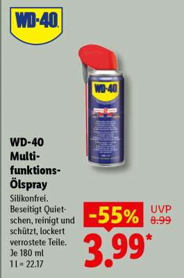 WD-40 Multi-funktions-Ölspray