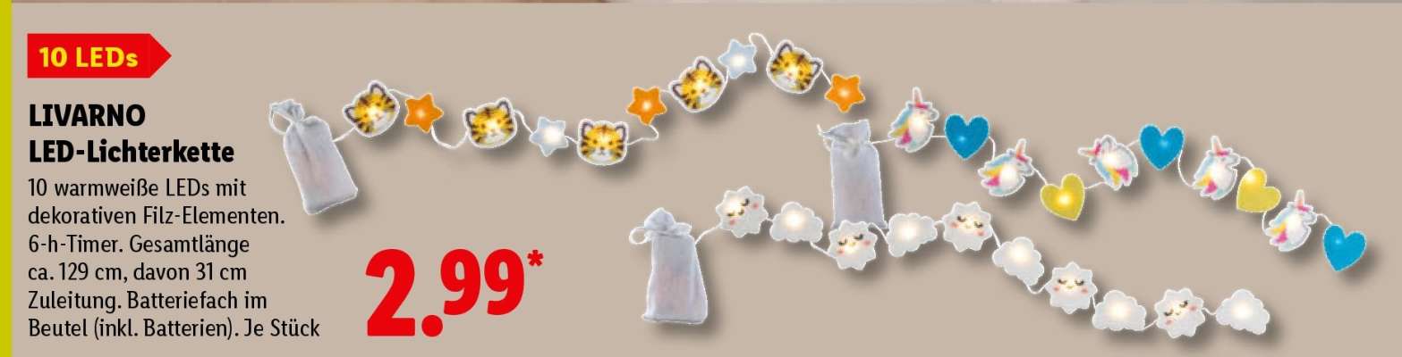 LIVARNO LED-Lichterkette