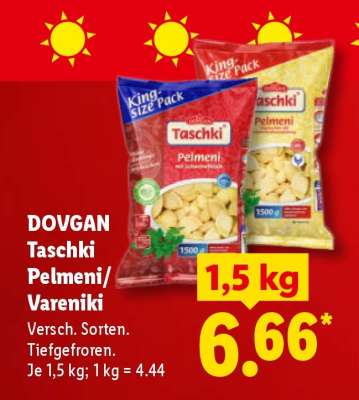 Dovgan Taschki Pelmeni/Vareniki