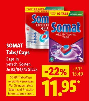 Somat Tabs/ Caps
