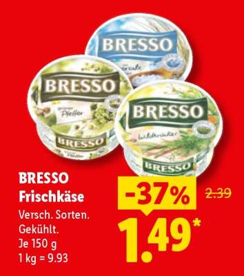 Bresso Frischkäse