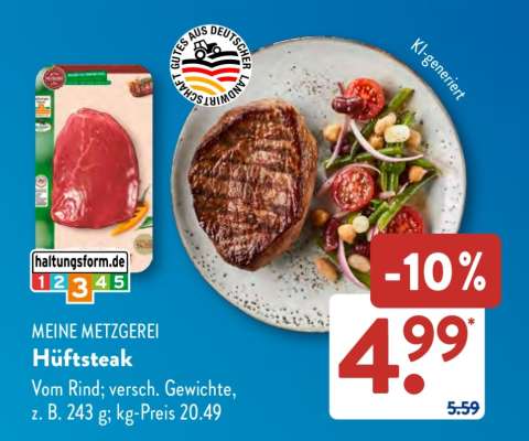 MEINE METZGEREI Hüftsteak